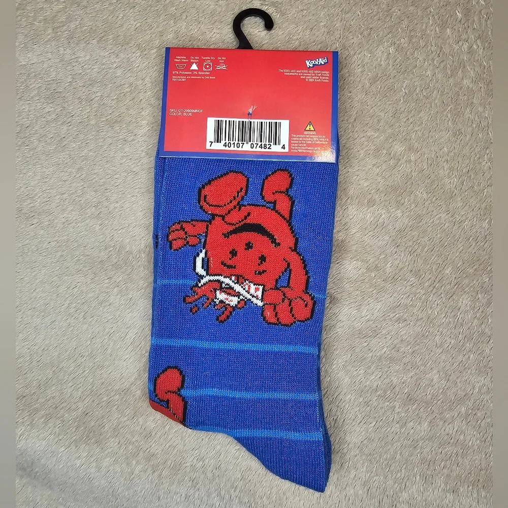 Unisex Adult Kool Aid socks NEW
